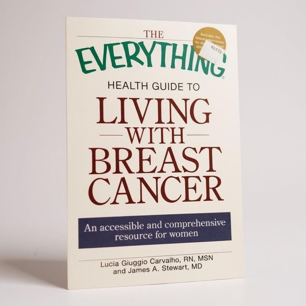 A Guide to Living with Cancer‎ Paperback Book See Back of Book for Details